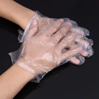 100pcsbag of disposable environmental protection plastic gloves beauty gloves catering food kitchen cleaning accessories