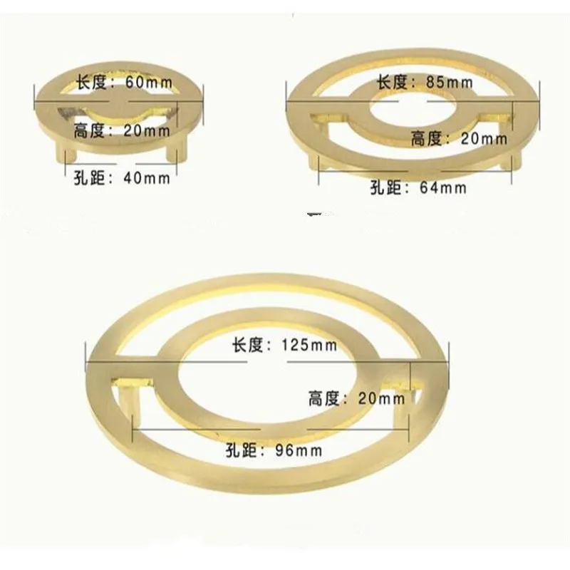 Медная ручка под старину полукруг тянет ручки гардероба двери в китайском стиле