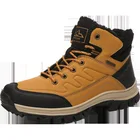 Новинка 2021, зимние ботинки Martin, Мужская зимняя британская повседневная мужская обувь, модная обувь, Нескользящие теплые ботинки.