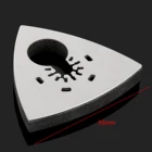 1 шт. треугольное шлифование Scrub пусковая площадка пилы 93 мм Quick Release осцилляторный мультиинструмент для Bosch, Dremel резка польский Мощность инструменты