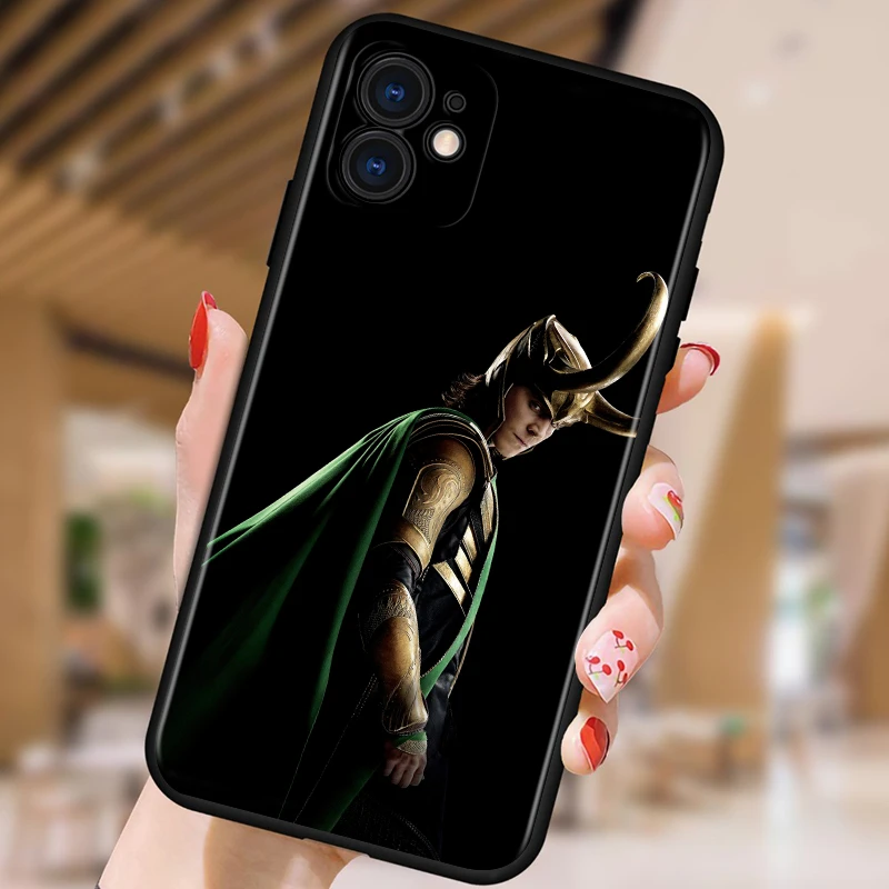 

hot-The Avengers Shockproof Cover for iPhone 5 5S 6 7 8 X XR XS 11 SE 12 2020 mini Plus Pro MAX TPU Black Soft Cover
