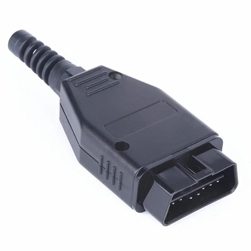 OBD2 16Pin Мужской разъем адаптера OBD OBDII EOBD (система бортовой диагностики J1962 адаптер