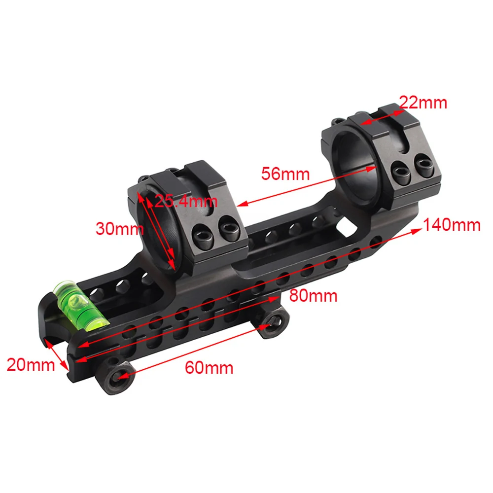 Крепление для охотничьего прицела диаметром 25 4/30 мм кольцевые крепления