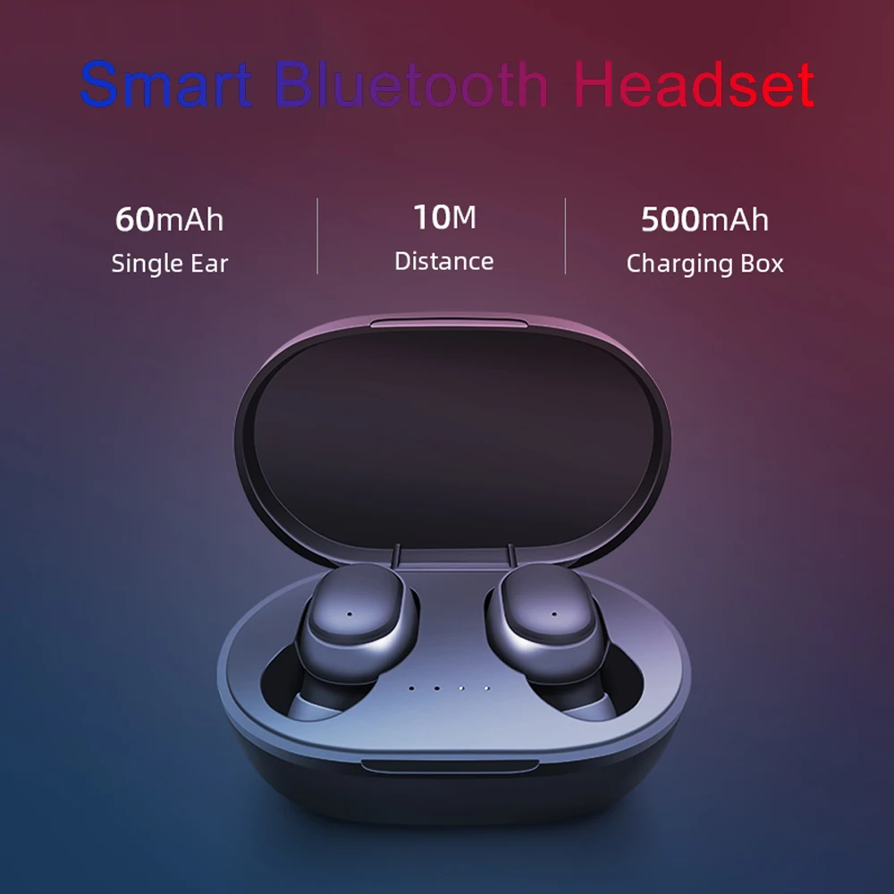 Лидер продаж новые наушники A6S 5 0 TWS Bluetooth с защитой от шума и микрофоном