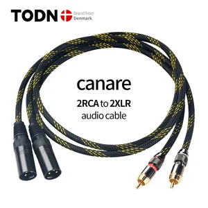 canare hifi stereo rca cable stereo rca cable high performance premium hi fi audio cable rca to xlr interconnect cable free global shipping
