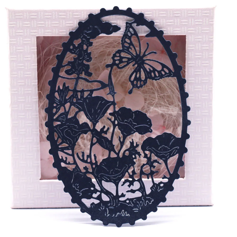 Эллипс рамка набор вырубных штампов &quotсделай сам&quot Скрапбукинг альбом Бумага