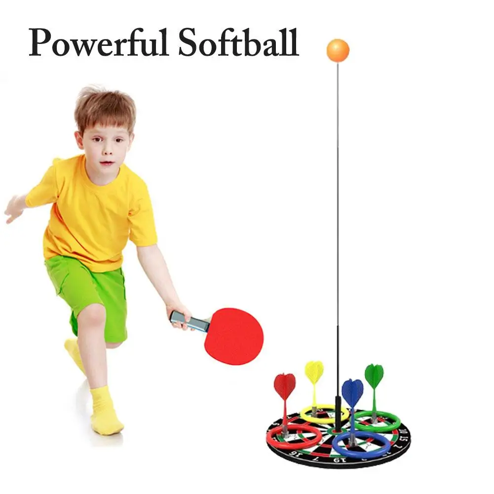 Эластичный Мягкий вал тренажер для настольного тенниса эластичный стержень