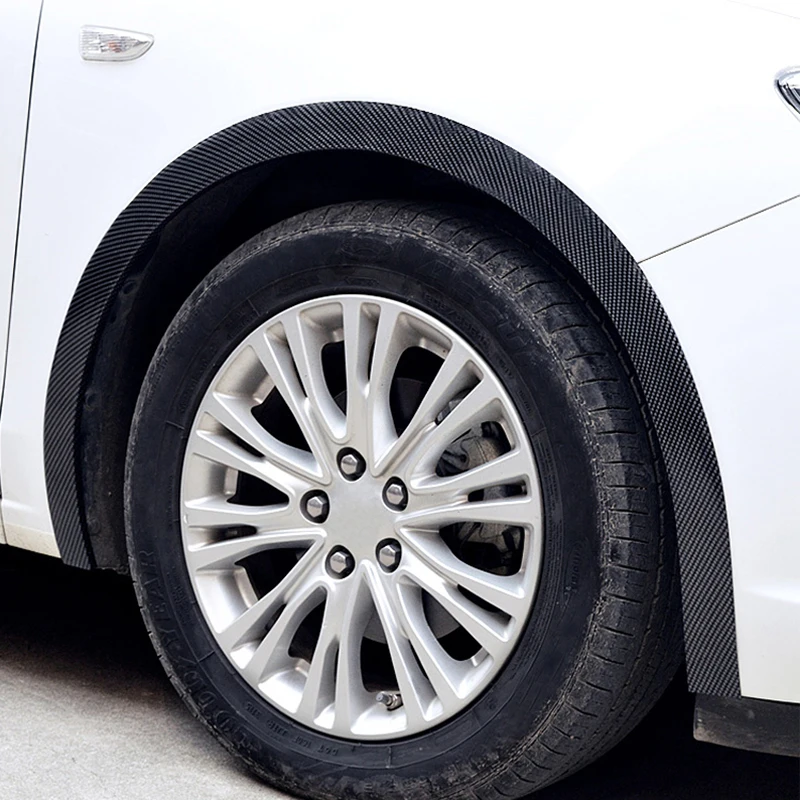 4 шт./компл. мягкое сиденье автомобиля Fender Flare расширение колеса для бровей протектор полосы автомобильный колесный арки отделка Автомобильная Декоративная полоса наклейки