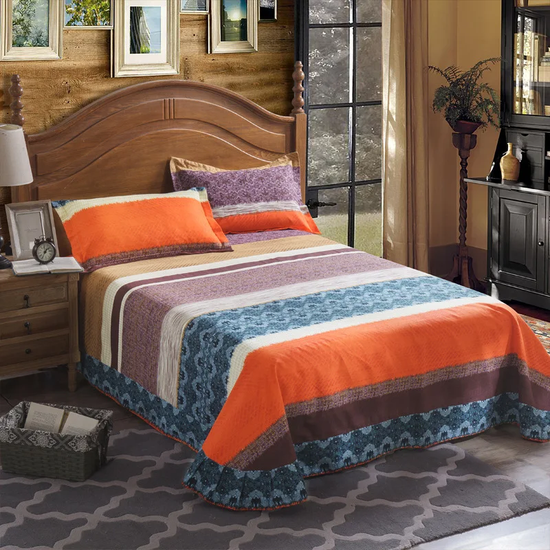 100% хлопок уплотненная шлифовальная простыня для матраса защитная крышка плоская