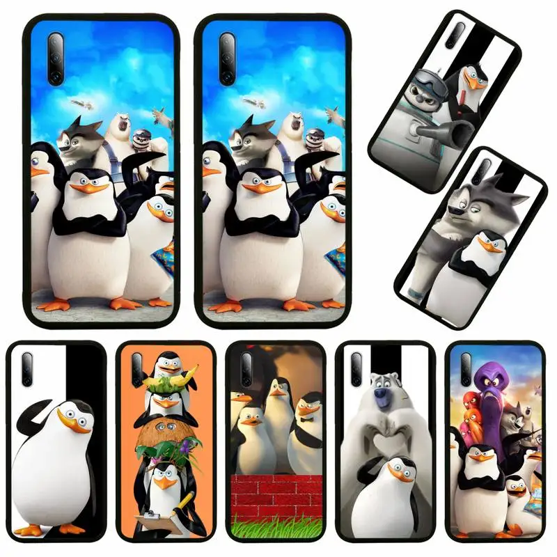 

The Penguins of Madagascar Phone Case For Huawei Honor View V 5 7 8 9 10 20 30 X S Play Lite Pro Cover