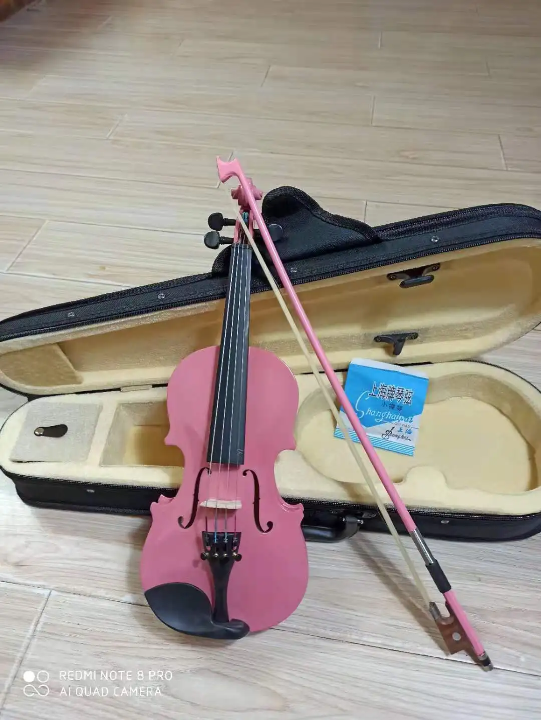 Бесплатная доставка 1/8 розовая Скрипка для детей|Скрипка| |