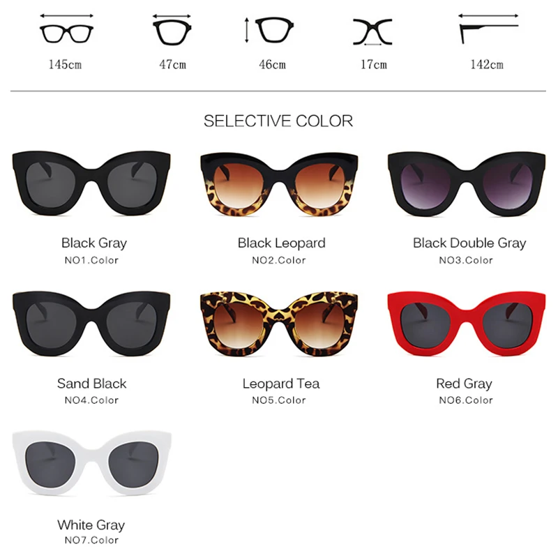 RBRARE Ретро стиль кошачий глаз женские солнцезащитные очки модные роскошные