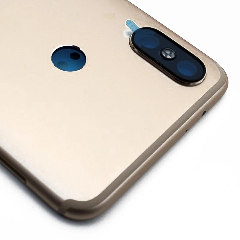 Оригинальная задняя крышка батарейного отсека для Xiaomi Mi A2 корпуса с клейким