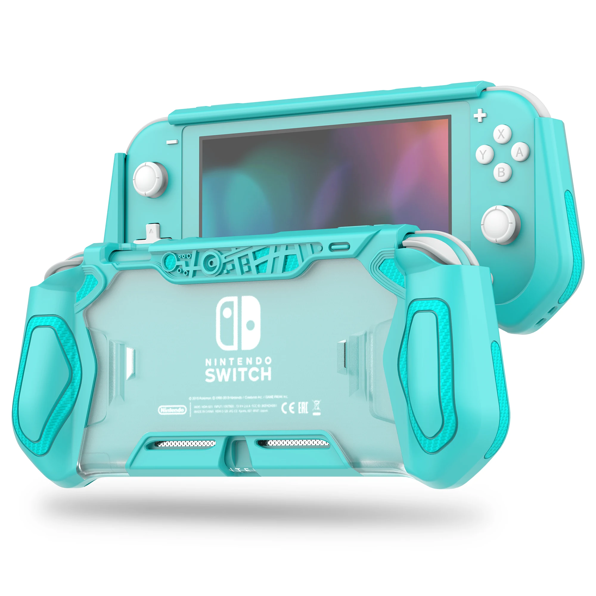 Чехол Leyu Nintendo Switch lite цветной милый крутой чехол с лезвиями мягкий из ТПУ защитой