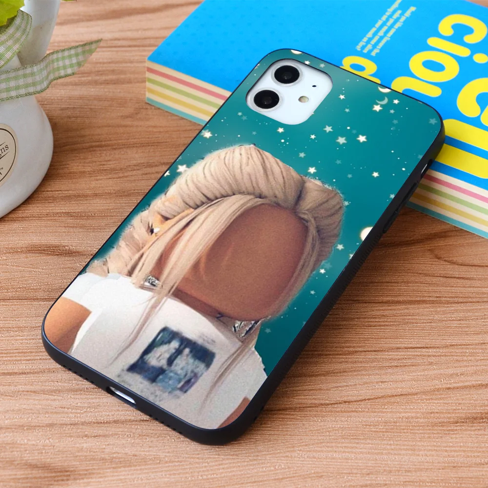 

For iPhone Cute Girl Soft TPU border Apple iPhone Case