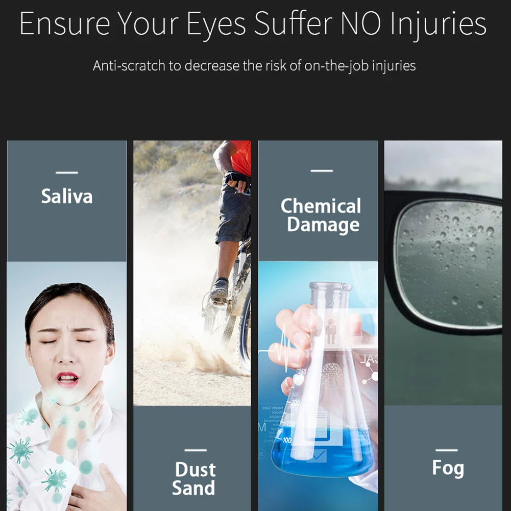 

Anti Virus Goggles Anti Fog Dust Proof Eye Protection Goggles Antiviral Eyewear Protective Gears Glasses