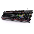Клавиатура игровая Механическая с RGB-подсветкой, 104 клавиш