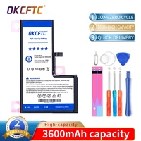 okcftc battery for iphone x 3600mah original high capacity bateria replacement batterie for iphone x