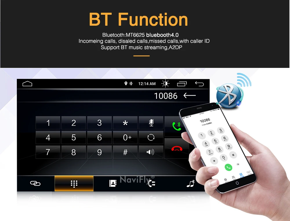 NaviFly " 2din android 8,1 Автомобильный мультимедийный плеер авторадио для Ssangyong Actyon Kyron 2005-2013 автомобильный Радио gps wifi USB