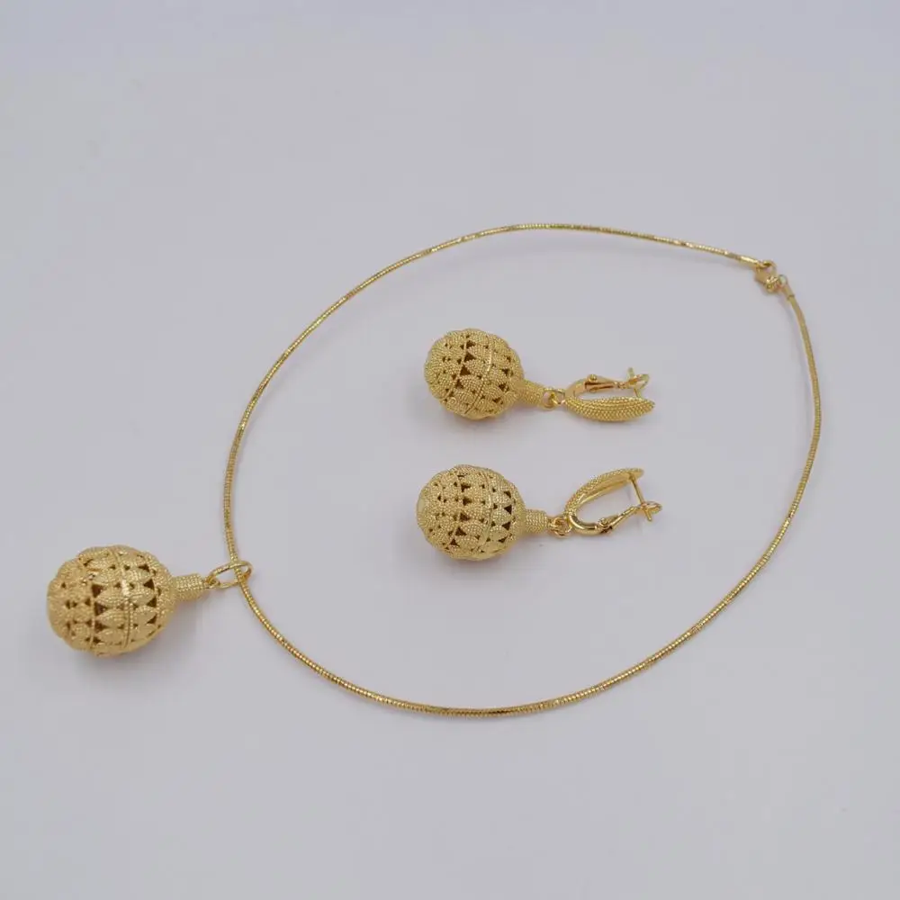 Массивные Роскошные ювелирные изделия 2020 женские серьги кулон ожерелье наборы