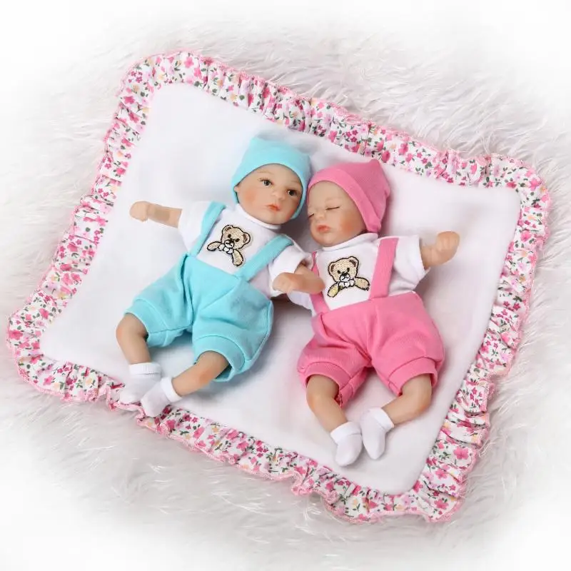 Миниатюрная Кукла младенец Lucydoll 8 дюймов 20 см Мягкая силиконовая Реалистичная