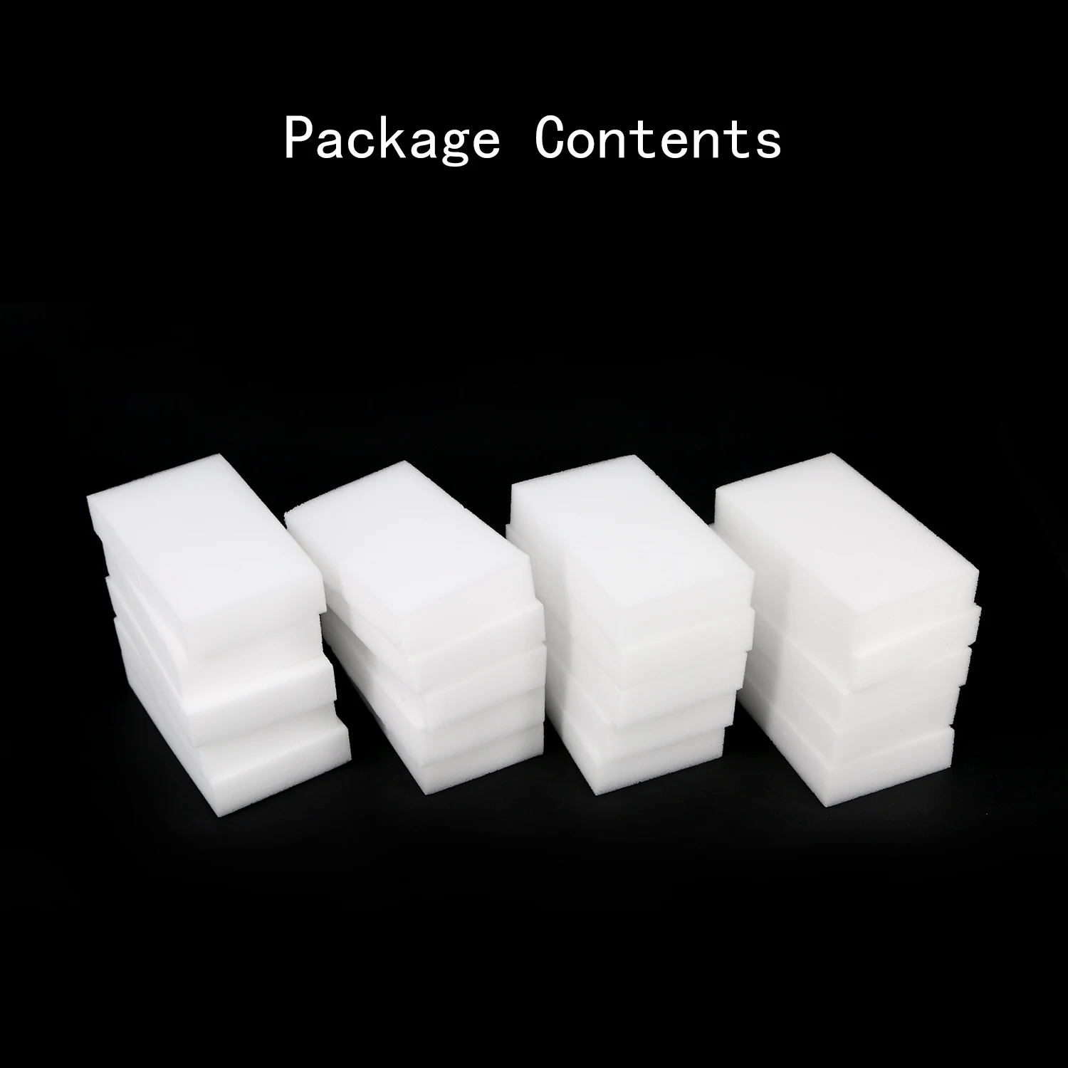 

20x White Multi-functional Sponge Eraser Cleaner 100x60x20mm For Kitchen Bath
