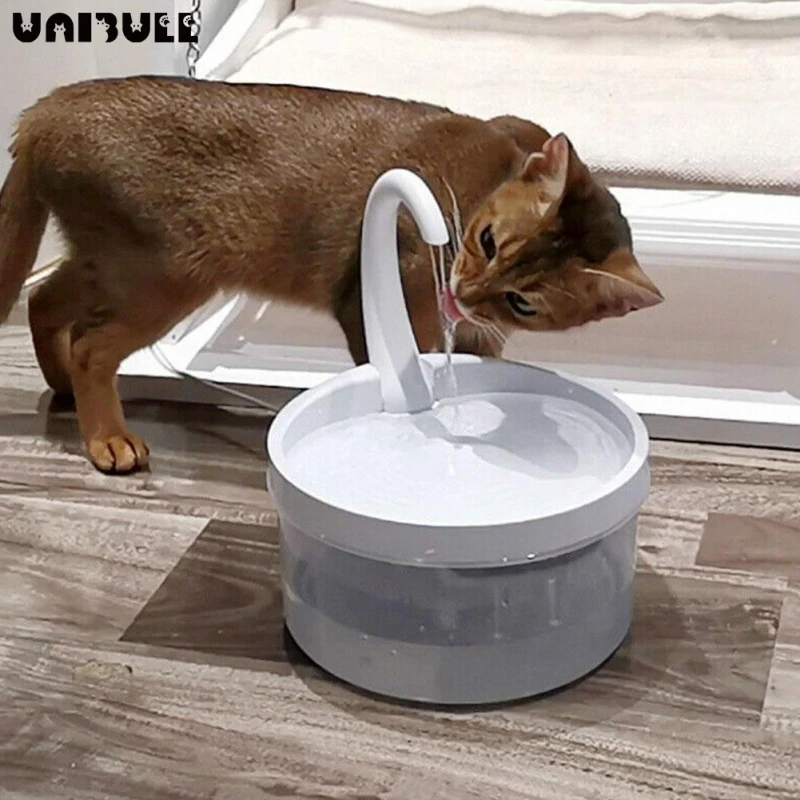 

Intelligent Cat Drinking Water Fountain 2021 Newest Water Pet Drinker Circulating Automatic Dispenser Smart water With light