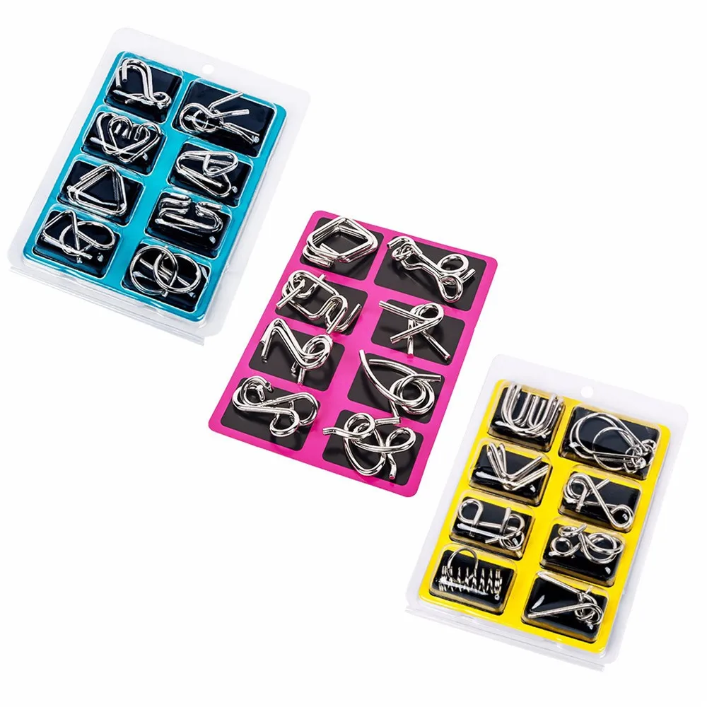 24 шт. девять колец серии раскручивания и расстегивания металлической проволоки