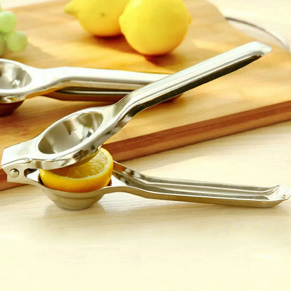 Stainless steel manual juicer Household lemon clip Mini creative squeezed orange juice pomegranate maker | Бытовая техника