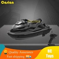 rc motorboats 2 4g 4ch mini rc high speed drift motorcycle remote control boat model with light kids robot toys for kids gift