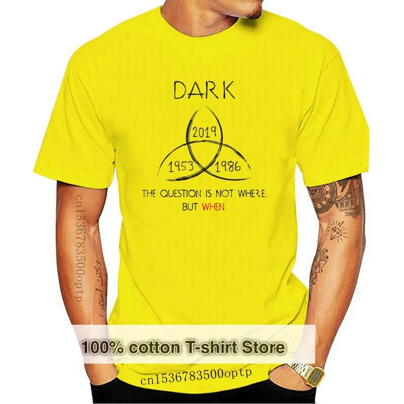 

Print T-Shirt Dark Dates Secrets Winden Germersheim Netflix Mads Man-Various Colours For Youth Middle-Age Old Age Tee Shirt