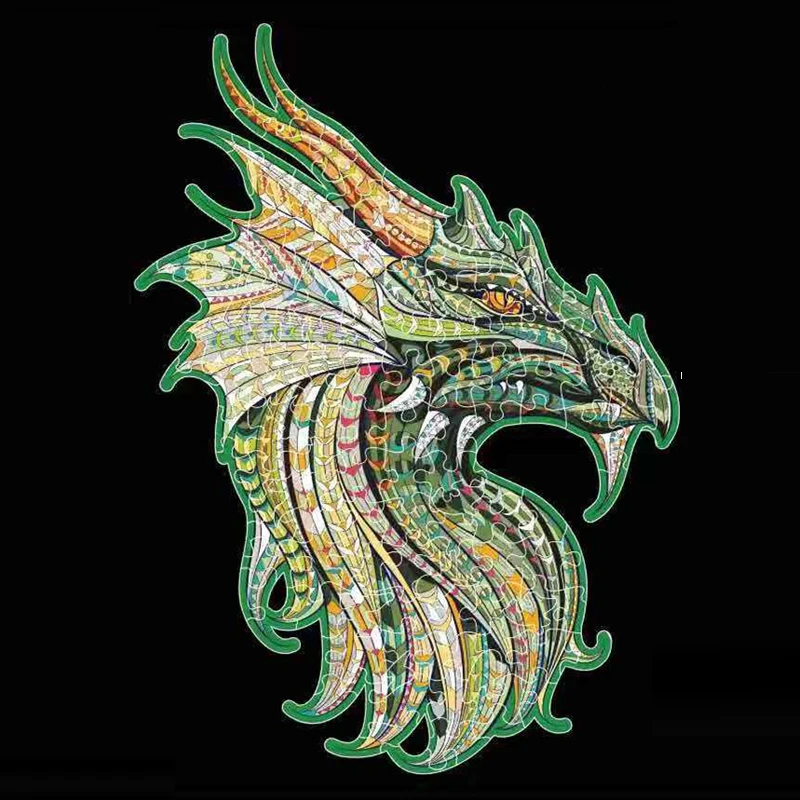 

A3 Size Wooden Animal Puzzles Toy for Adults DIY Puzzle Animal Shaped Puzzles Kids Jigsaw Family Board Game Block Puzzles Toys