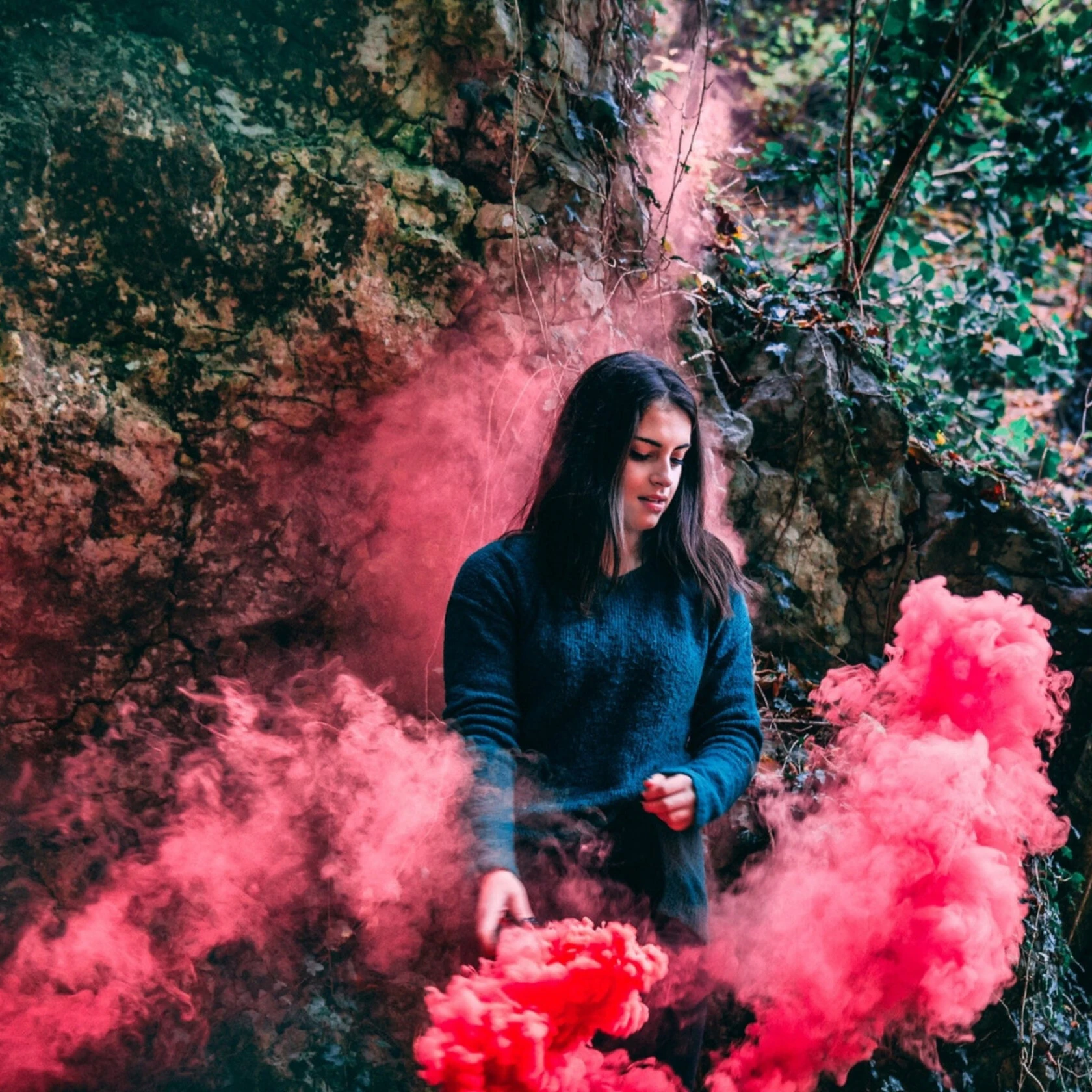 Волшебные фокусы цветные дымовые огни реквизит советы забавная игрушка