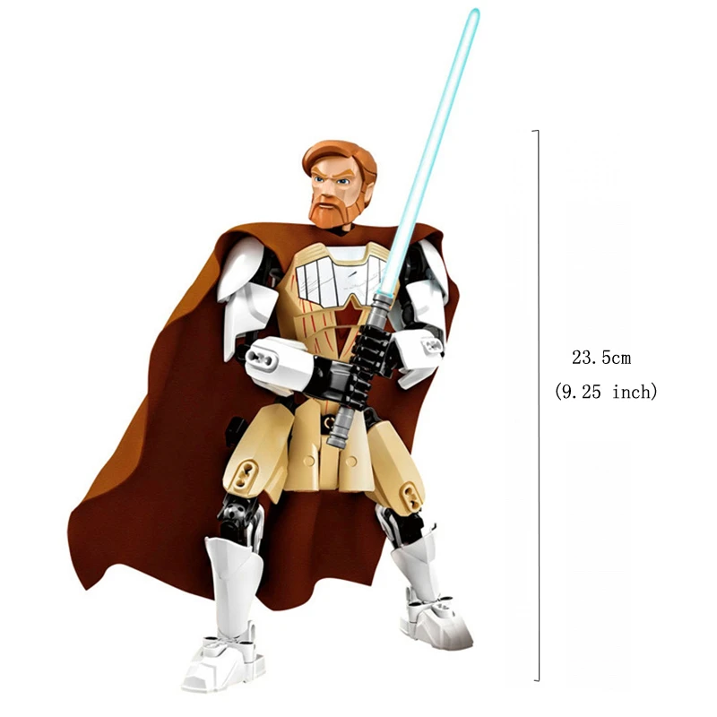 Звездные войны капитан фасма Obi Wan общий гривус Кайло Рен Дарт Вейдер Боба Фетт фигурка штурмовика блоки игрушки для детей
