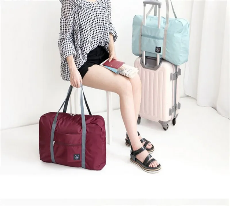 

Storage Bag, Folding Travelling Bag Ditty-Bag Packing Organizers for Clothes Cosmetics Travel Tote