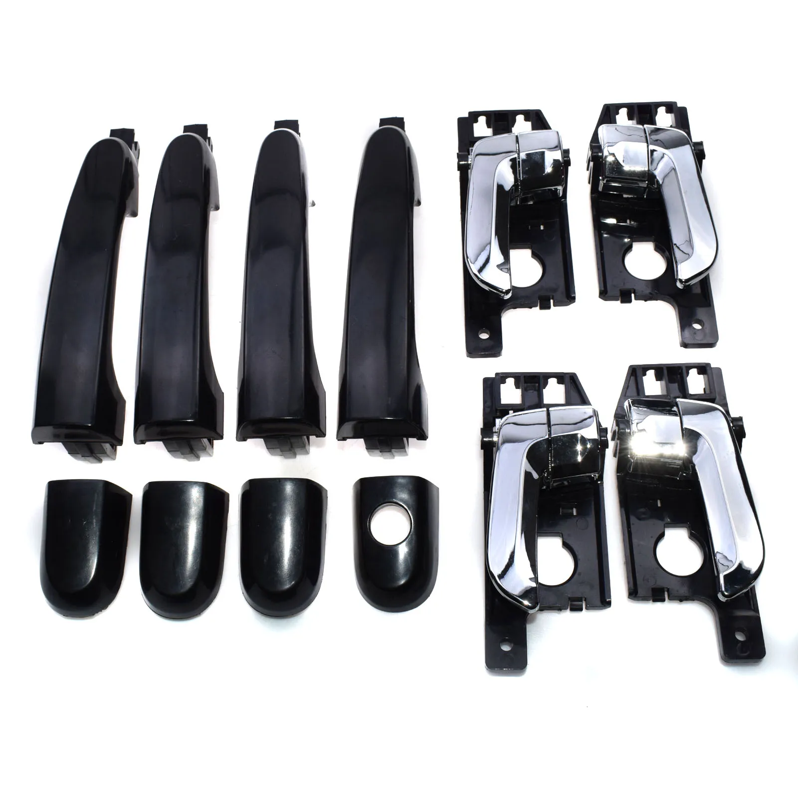 Набор ручек WOLFIGO для наружной и внутренней двери 8 шт. передняя задняя левая