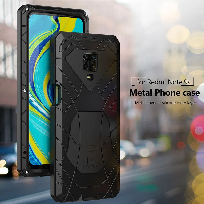 case for xiaomi mi 9t pro 9tpro redmi note 9s note9s hard aluminum metal heavy duty protection cover mobile phone accessories free global shipping