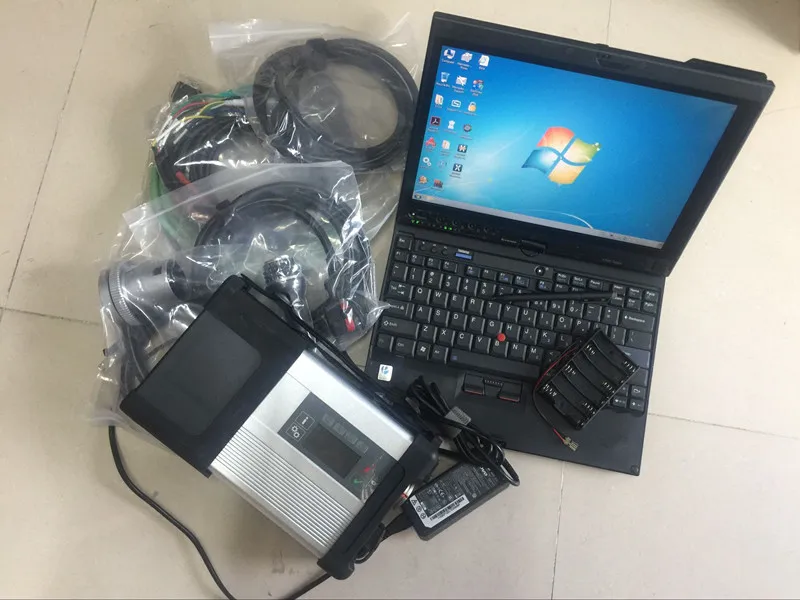 2021-03 MB STAR C5 с полным программным обеспечением жесткий диск 500GB HDD SD хорошо