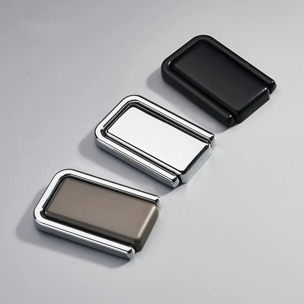 Скрытая квадратная настенная черная Выдвижная Современная Минималистичная