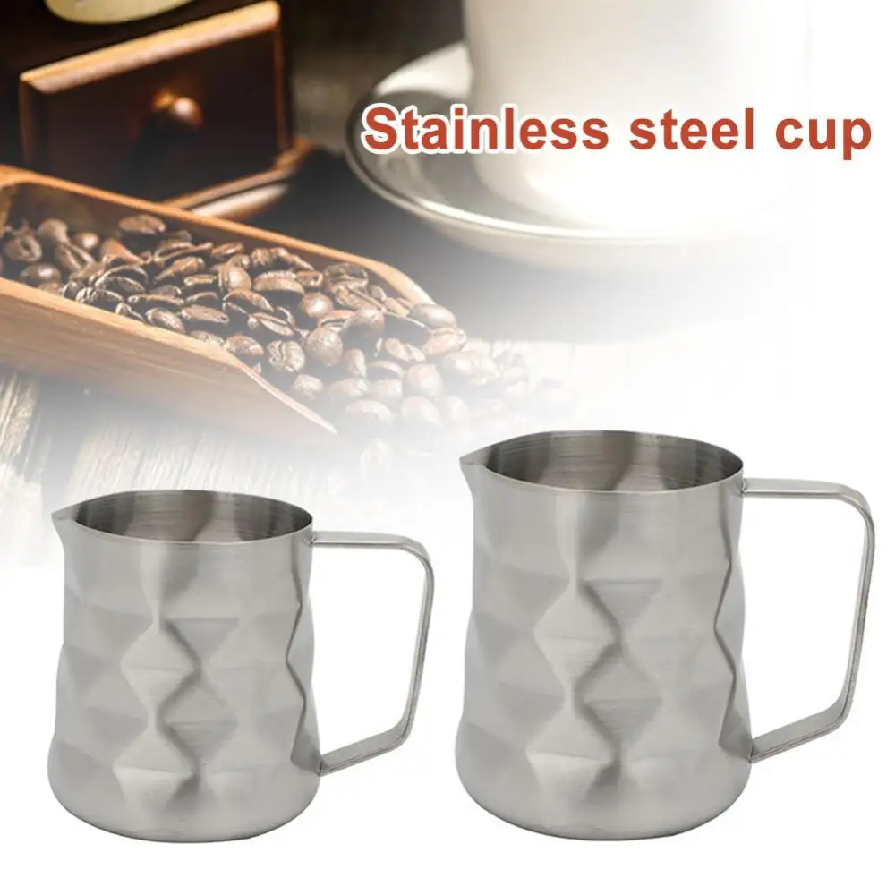 

Hot Sales 350/600ml Stainless Steel Coffee Espresso Latte Milk Foam Frothing Pitcher Cup