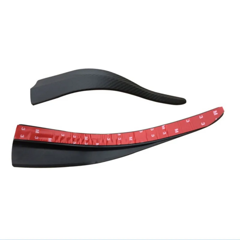 2 наклейки из углеродного волокна молдинги для стайлинга автомобиля защита углов