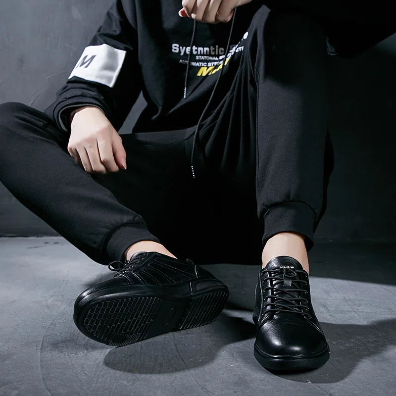 

2021 Men's Casual Shoes Lightweight Breathable Men Shoes Flat Lace-up Men Sneakers White Business Travel Shoes Big Size 48