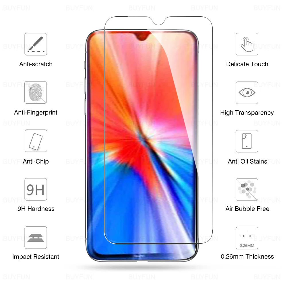 Защитное стекло с полным покрытием для Xiaomi Redmi Note 8 2021 4 шт. Защитная пленка экрана