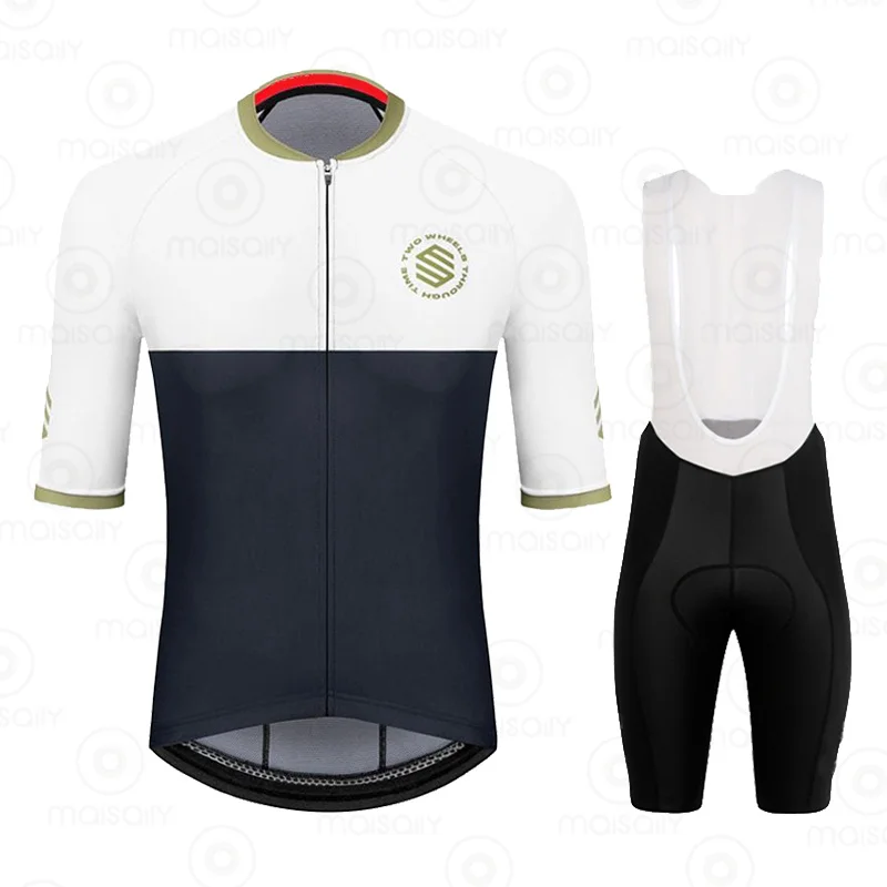 SIROKO-Maillot de Ciclismo para Hombre, camiseta de manga corta de equipo profesional,...