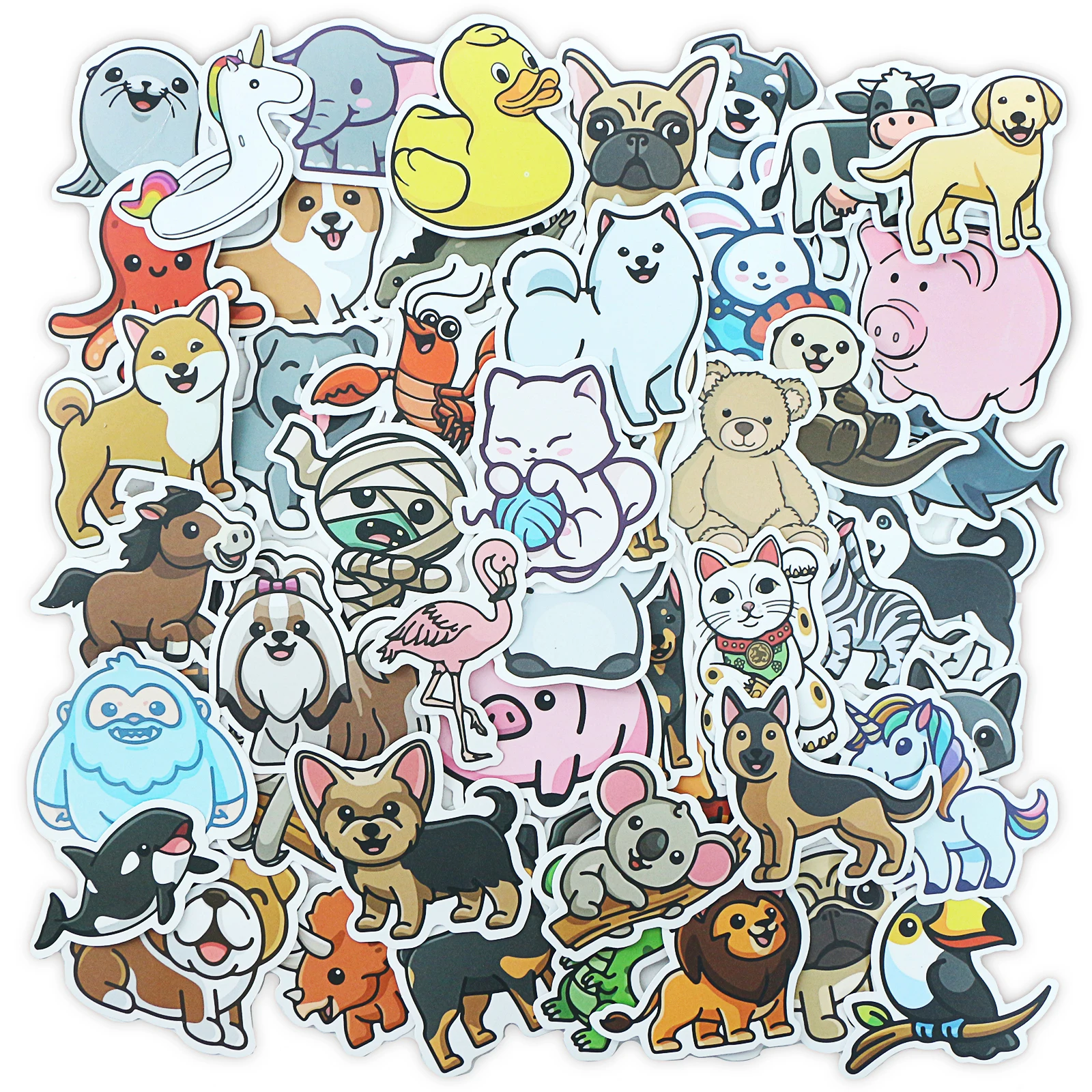 50 шт. водонепроницаемые наклейки для ноутбука автомобиля багажа мотоцикла