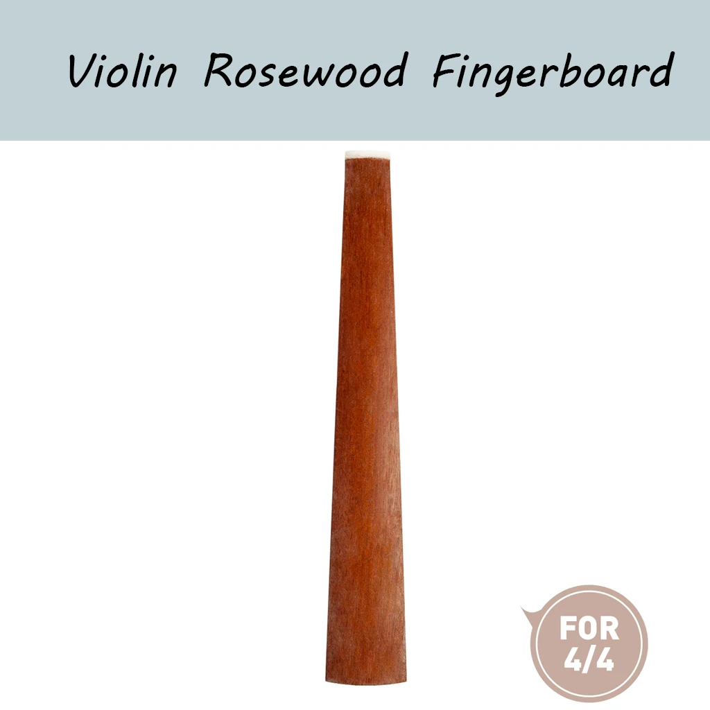 4/4 фингерборд для скрипки с гайкой из натурального палисандра полноразмерные