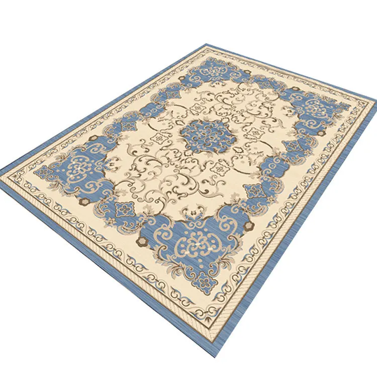 

1314 soft and skin friendly European living room carpet custom easy care living room bedroom retro European carpet