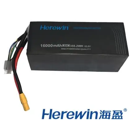 Heredin 16000 мА/ч, Батарея 22,2 v 20C вал Батарея в сельском хозяйстве для защиты растений uav Батарея