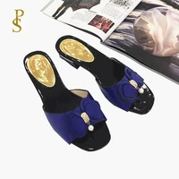 women mama shoes low heel shoes african style slippers with bows woman shoe shoe