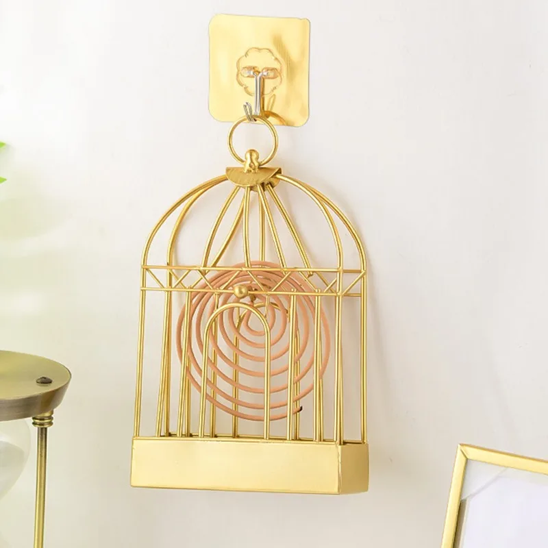 

Mosquito Coil Home Creative-bird Cage Sandalwood Hosted Sauce Sac, Mosquito Practical and durable pet products bird cage funny